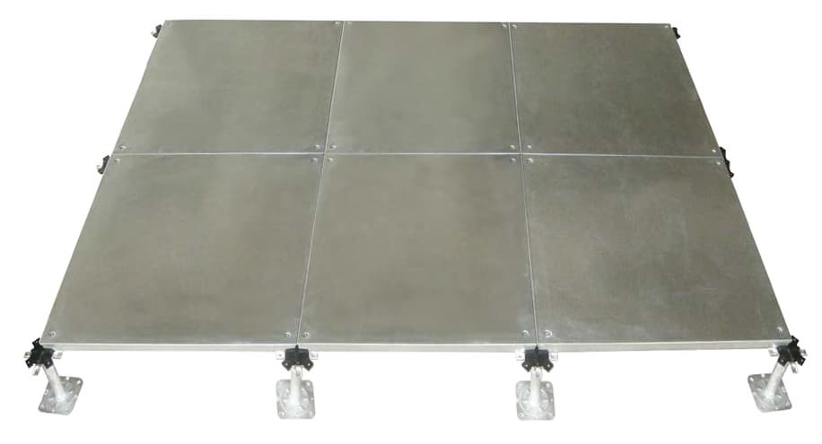 galvanized steel encapsulated calcium sulphate raised floor